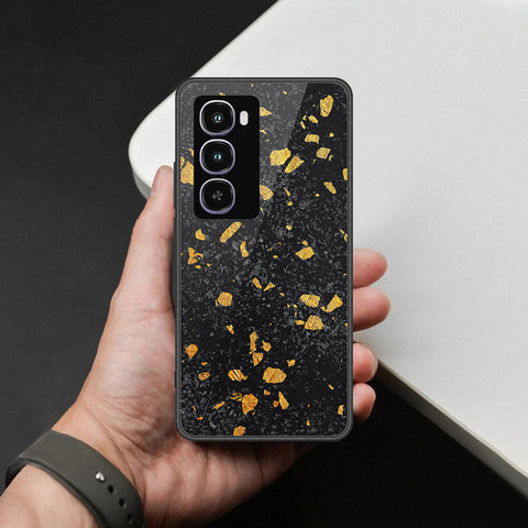 itel City 100 Cover - Black Marble Series - HQ Premium Shine Durable Shatterproof Case