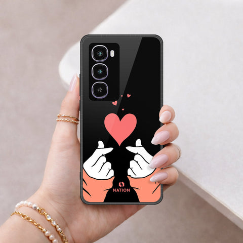 itel City 100 Cover - Onation Heart Series - HQ Premium Shine Durable Shatterproof Case