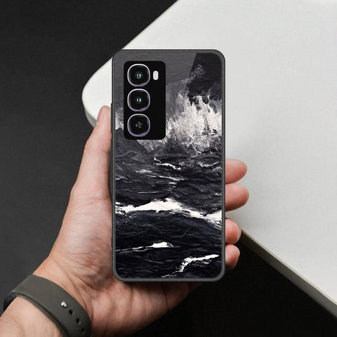 itel City 100 Cover - Black Marble Series - HQ Premium Shine Durable Shatterproof Case