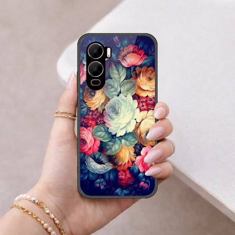 itel City 200 Cover - Floral Series 2 - HQ Premium Shine Durable Shatterproof Case