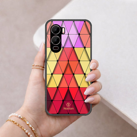 itel City 200 Cover - Onation Pyramid Series - HQ Premium Shine Durable Shatterproof Case
