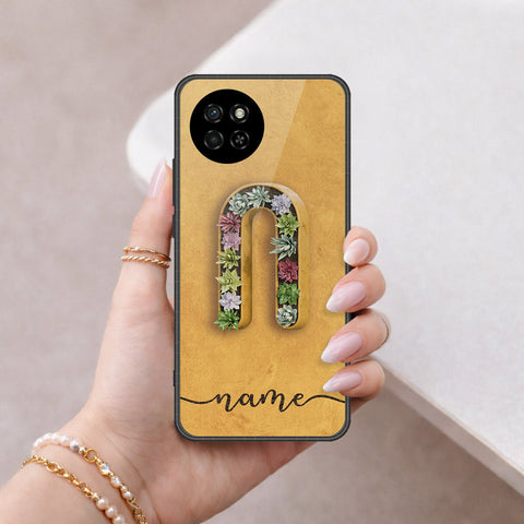 itel S23 Cover - Personalized Alphabet Series - HQ Premium Shine Durable Shatterproof Case