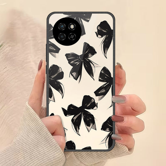 itel S23 Cover - Onation Bow Series - HQ Premium Shine Durable Shatterproof Case