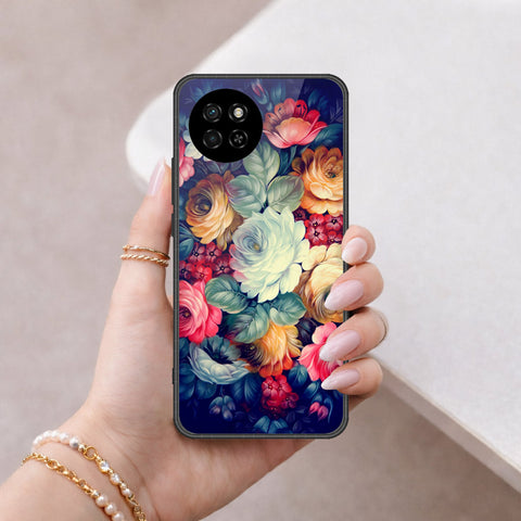 itel S23 Cover - Floral Series 2 - HQ Premium Shine Durable Shatterproof Case