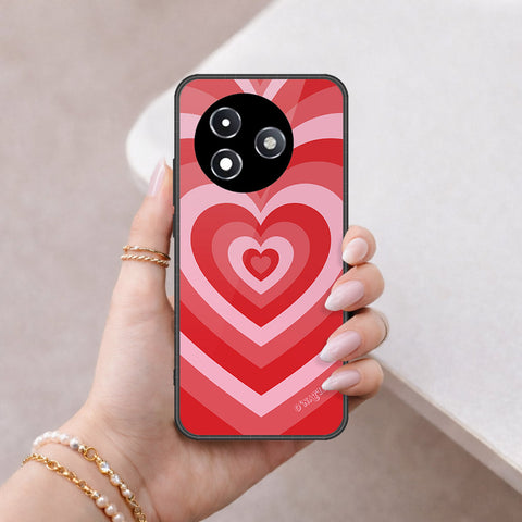Itel S24 Cover - O'Nation Heartbeat Series - HQ Ultra Shine Premium Infinity Glass Soft Silicon Borders Case