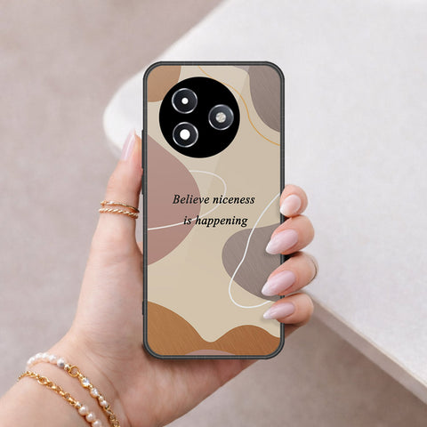 Itel S24 Cover - Happy Series - HQ Ultra Shine Premium Infinity Glass Soft Silicon Borders Case