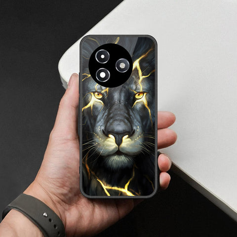 Itel S24 Cover - Brave Series - HQ Ultra Shine Premium Infinity Glass Soft Silicon Borders Case