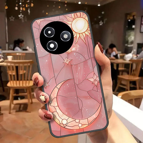 Itel S24 Cover - Celestial Starry Universe Series - HQ Ultra Shine Premium Infinity Glass Soft Silicon Borders Case