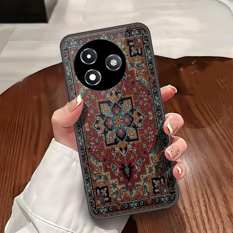 Itel S24 Cover - ONation Persian Rugs Series - HQ Ultra Shine Premium Infinity Glass Soft Silicon Borders Case