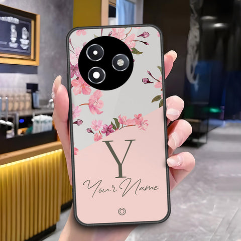 Itel S24 Cover - ONation Your Name Series - HQ Ultra Shine Premium Infinity Glass Soft Silicon Borders Case