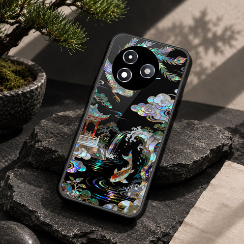 Itel S24 Cover - Pearl Dynasty Series - HQ Ultra Shine Premium Infinity Glass Soft Silicon Borders Case