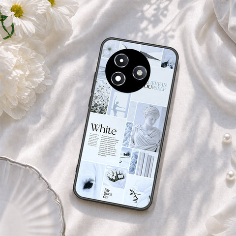 Itel S24 Cover - ONation Aesthetic Collage Series - HQ Ultra Shine Premium Infinity Glass Soft Silicon Borders Case