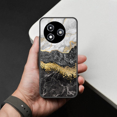 Itel S24 Cover - Colorful Marble Series - HQ Ultra Shine Premium Infinity Glass Soft Silicon Borders Case