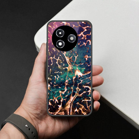 Itel S24 Cover - Colorful Marble Series - HQ Ultra Shine Premium Infinity Glass Soft Silicon Borders Case