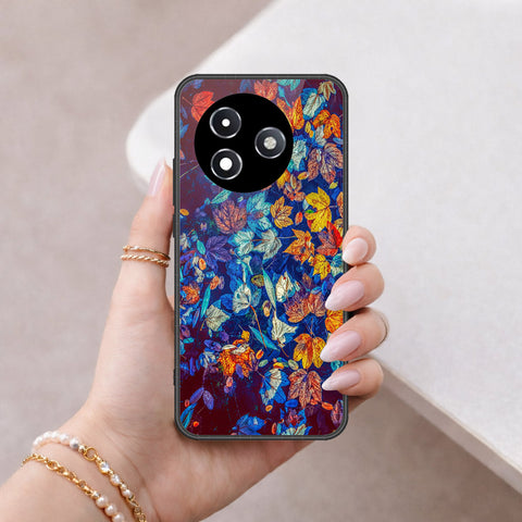 Itel S24 Cover - Floral Series 2 - HQ Ultra Shine Premium Infinity Glass Soft Silicon Borders Case