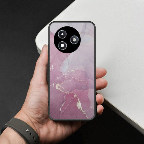 Itel S24 Cover - Mystic Marble Series - HQ Ultra Shine Premium Infinity Glass Soft Silicon Borders Case