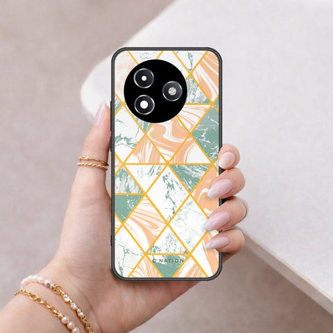 Itel S24 Cover - O'Nation Shades of Marble Series - HQ Ultra Shine Premium Infinity Glass Soft Silicon Borders Case
