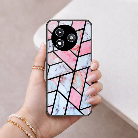 Itel S24 Cover - O'Nation Shades of Marble Series - HQ Ultra Shine Premium Infinity Glass Soft Silicon Borders Case