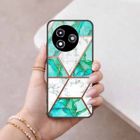 Itel S24 Cover - O'Nation Shades of Marble Series - HQ Ultra Shine Premium Infinity Glass Soft Silicon Borders Case