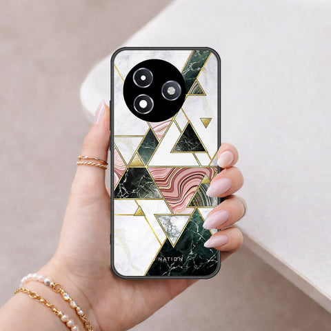Itel S24 Cover - O'Nation Shades of Marble Series - HQ Ultra Shine Premium Infinity Glass Soft Silicon Borders Case