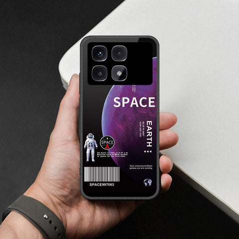 Xiaomi Redmi K70 Ultra Cover - Limitless Series - HQ Ultra Shine Premium Infinity Glass Soft Silicon Borders Case