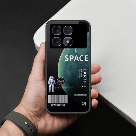 Xiaomi Redmi K70 Ultra Cover - Limitless Series - HQ Ultra Shine Premium Infinity Glass Soft Silicon Borders Case