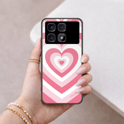 Xiaomi Redmi K70 Ultra Cover - O'Nation Heartbeat Series - HQ Ultra Shine Premium Infinity Glass Soft Silicon Borders Case