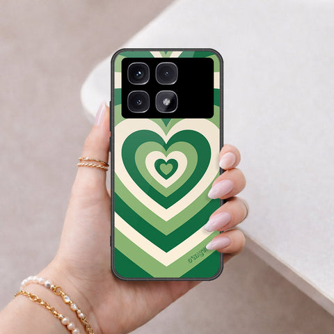 Xiaomi Redmi K70 Ultra Cover - O'Nation Heartbeat Series - HQ Ultra Shine Premium Infinity Glass Soft Silicon Borders Case