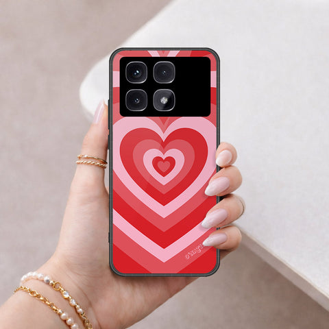 Xiaomi Redmi K70 Ultra Cover - O'Nation Heartbeat Series - HQ Ultra Shine Premium Infinity Glass Soft Silicon Borders Case