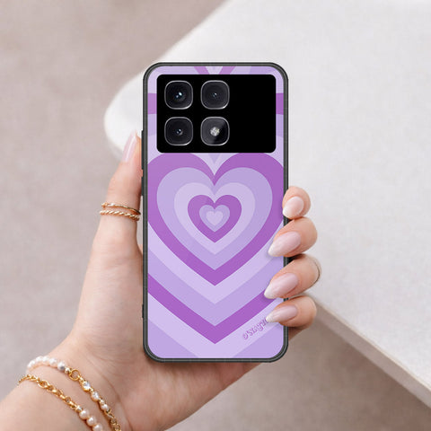 Xiaomi Redmi K70 Ultra Cover - O'Nation Heartbeat Series - HQ Ultra Shine Premium Infinity Glass Soft Silicon Borders Case