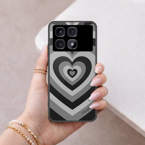 Xiaomi Redmi K70 Ultra Cover - O'Nation Heartbeat Series - HQ Ultra Shine Premium Infinity Glass Soft Silicon Borders Case