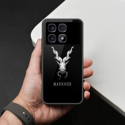 Xiaomi Redmi K70 Ultra Cover - Markhor Series - HQ Ultra Shine Premium Infinity Glass Soft Silicon Borders Case