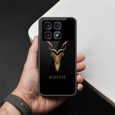 Xiaomi Redmi K70 Ultra Cover - Markhor Series - HQ Ultra Shine Premium Infinity Glass Soft Silicon Borders Case