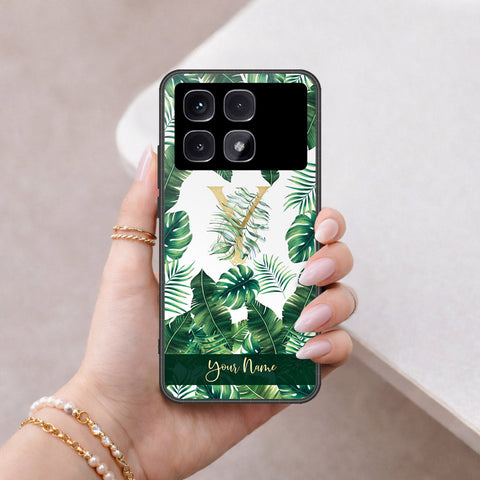 Xiaomi Redmi K70 Ultra Cover - Personalized Alphabet Series - HQ Ultra Shine Premium Infinity Glass Soft Silicon Borders Case