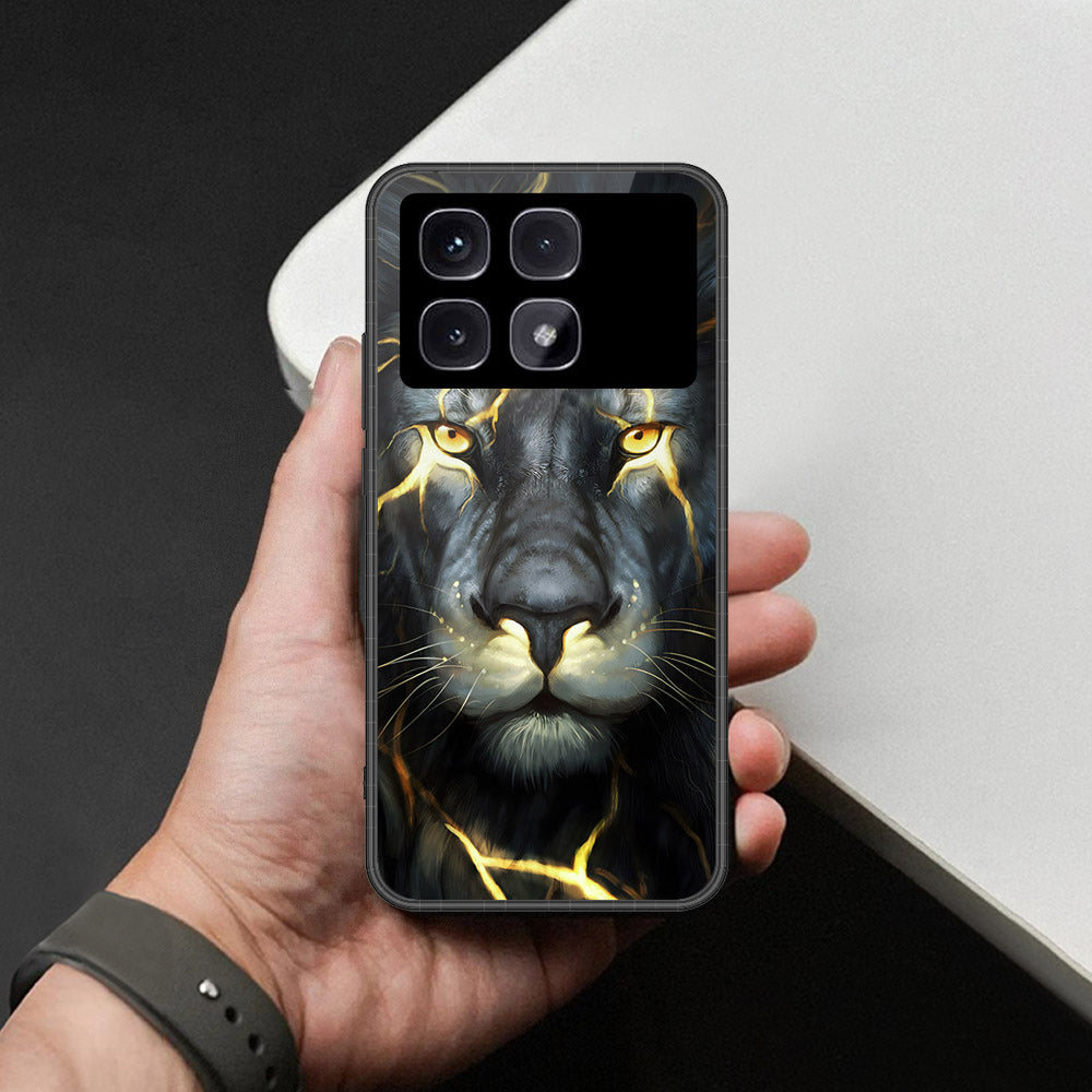 Xiaomi Redmi K70 Ultra Cover - Brave Series - HQ Ultra Shine Premium Infinity Glass Soft Silicon Borders Case