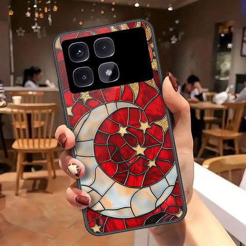 Xiaomi Redmi K70 Ultra Cover - Celestial Starry Universe Series - HQ Ultra Shine Premium Infinity Glass Soft Silicon Borders Case