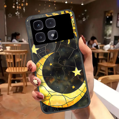 Xiaomi Redmi K70 Ultra Cover - Celestial Starry Universe Series - HQ Ultra Shine Premium Infinity Glass Soft Silicon Borders Case