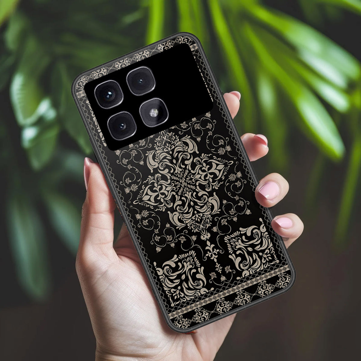 Xiaomi Redmi K70 Ultra Cover - ONation Persian Rugs Series 2 - HQ Ultra Shine Premium Infinity Glass Soft Silicon Borders Case
