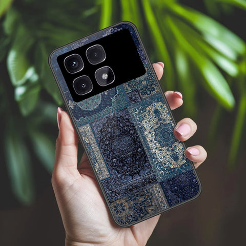 Xiaomi Redmi K70 Ultra Cover - ONation Persian Rugs Series 2 - HQ Ultra Shine Premium Infinity Glass Soft Silicon Borders Case