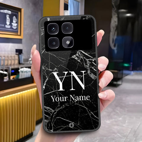 Xiaomi Redmi K70 Ultra Cover - ONation Your Name Series - HQ Ultra Shine Premium Infinity Glass Soft Silicon Borders Case