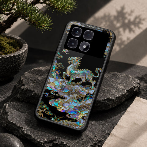 Xiaomi Redmi K70 Ultra Cover - Pearl Dynasty Series - HQ Ultra Shine Premium Infinity Glass Soft Silicon Borders Case