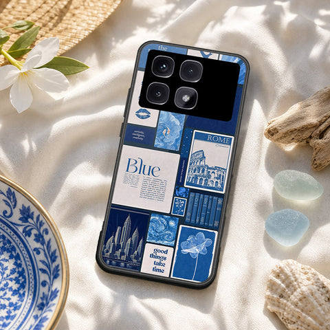 Xiaomi Redmi K70 Ultra Cover - ONation Aesthetic Collage Series - HQ Ultra Shine Premium Infinity Glass Soft Silicon Borders Case