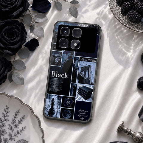 Xiaomi Redmi K70 Ultra Cover - ONation Aesthetic Collage Series - HQ Ultra Shine Premium Infinity Glass Soft Silicon Borders Case