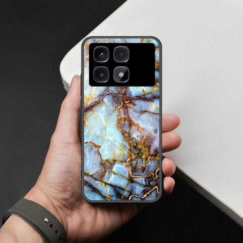 Xiaomi Redmi K70 Ultra Cover - Colorful Marble Series - HQ Ultra Shine Premium Infinity Glass Soft Silicon Borders Case