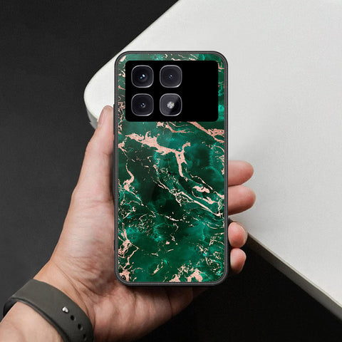 Xiaomi Redmi K70 Ultra Cover - Colorful Marble Series - HQ Ultra Shine Premium Infinity Glass Soft Silicon Borders Case