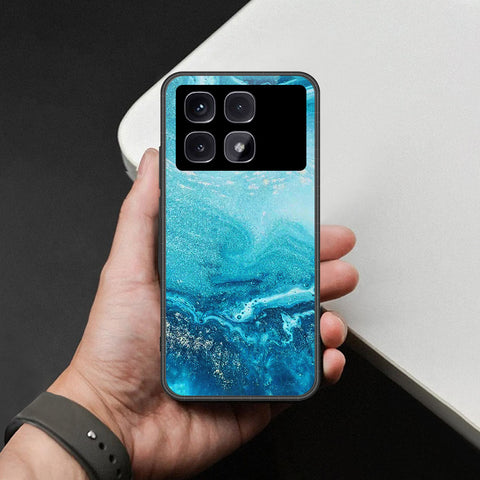Xiaomi Redmi K70 Ultra Cover - Mystic Marble Series - HQ Ultra Shine Premium Infinity Glass Soft Silicon Borders Case