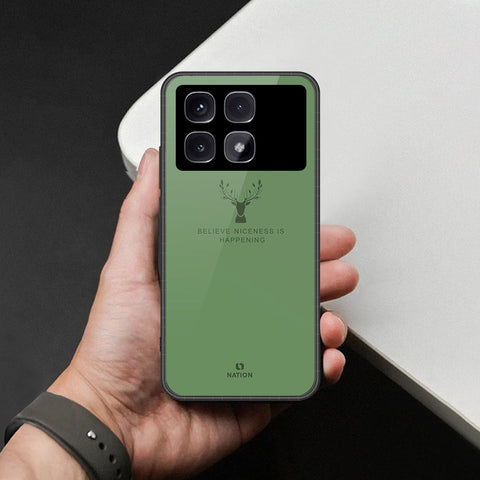 Xiaomi Redmi K70 Ultra Cover - Nice Series - HQ Ultra Shine Premium Infinity Glass Soft Silicon Borders Case