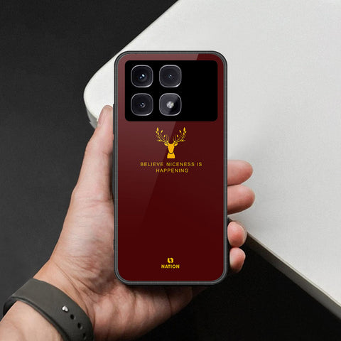 Xiaomi Redmi K70 Ultra Cover - Nice Series - HQ Ultra Shine Premium Infinity Glass Soft Silicon Borders Case