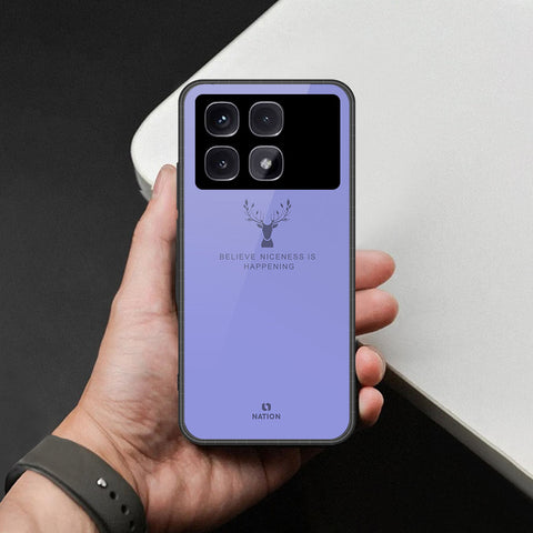 Xiaomi Redmi K70 Ultra Cover - Nice Series - HQ Ultra Shine Premium Infinity Glass Soft Silicon Borders Case