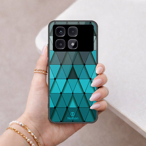 Xiaomi Redmi K70 Ultra Cover - Onation Pyramid Series - HQ Ultra Shine Premium Infinity Glass Soft Silicon Borders Case
